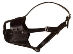 Zolux Muselière Policière En Cuir T4