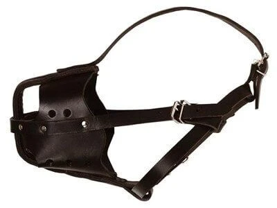 Zolux Muselière Policière En Cuir T4