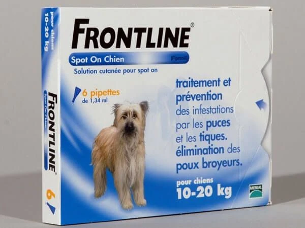 Frontline Spot On Chien De 10-20 Kg 6 Pipettes - Image 3