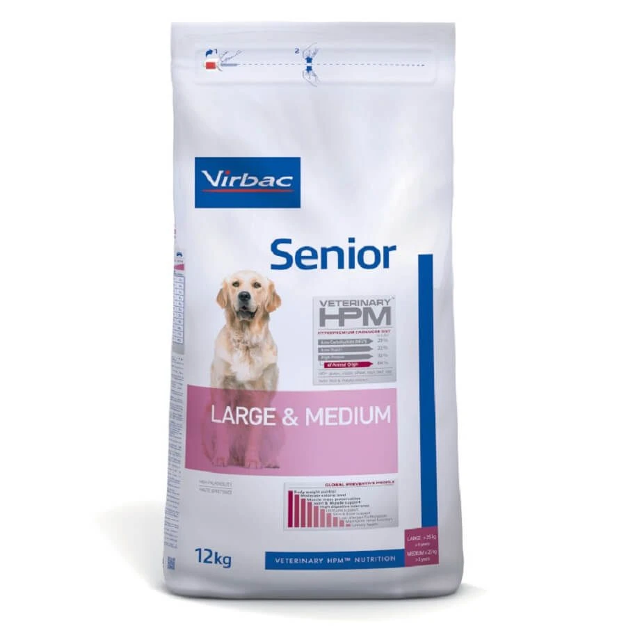 Virbac Veterinary HPM Senior Large & Medium Dog 12 Kg