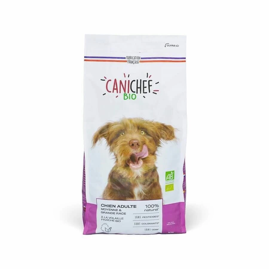 Canichef Croquettes BIO Chien Grande Race 10 Kg - Image 2
