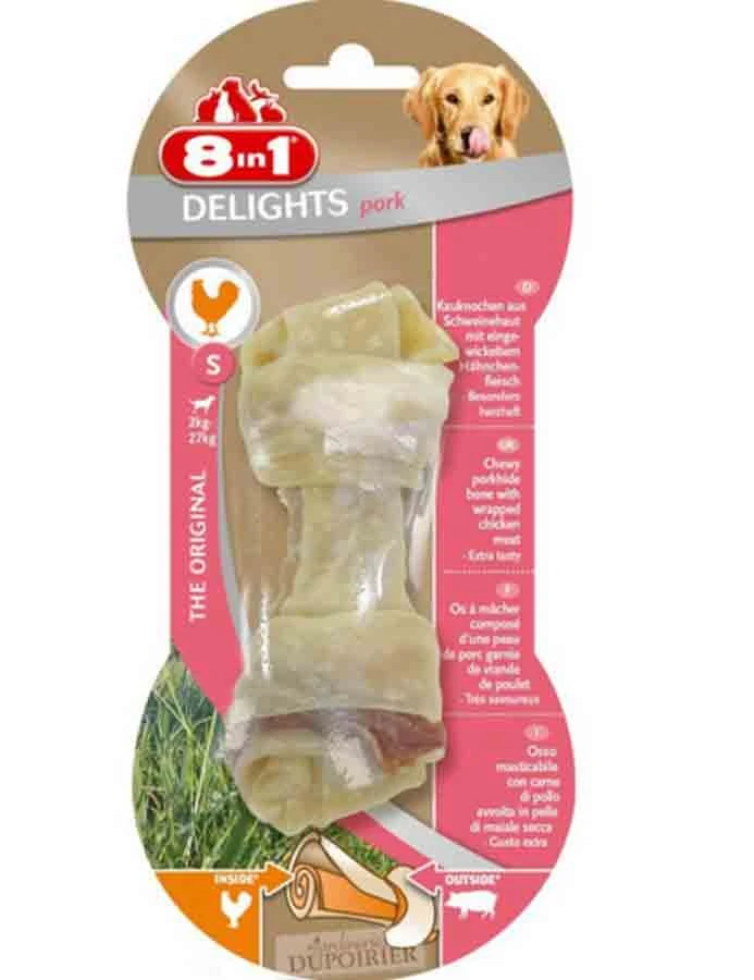 8in1 Delights Porc S Pour Chien