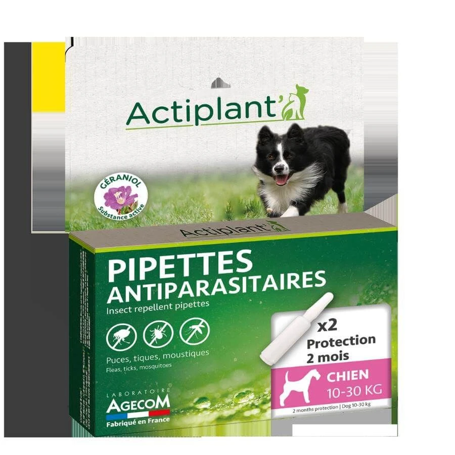 Actiplant Pipettes Antiparasitaires Chien 15-30 Kg X2 - Image 2