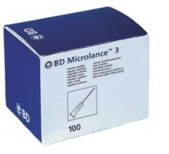 Aiguille Hypodermique Becton Dickinson Marron 10 Mm X 0,45 Mm Boite De 100