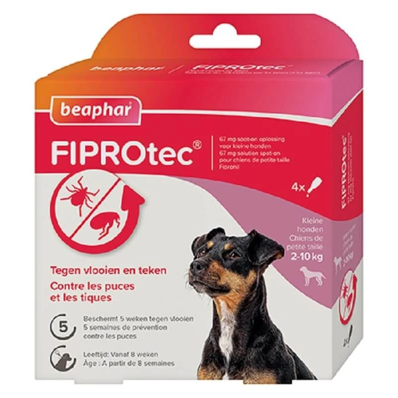 Beaphar Fiprotec Spot-on Chien 2 - 10 Kg X4