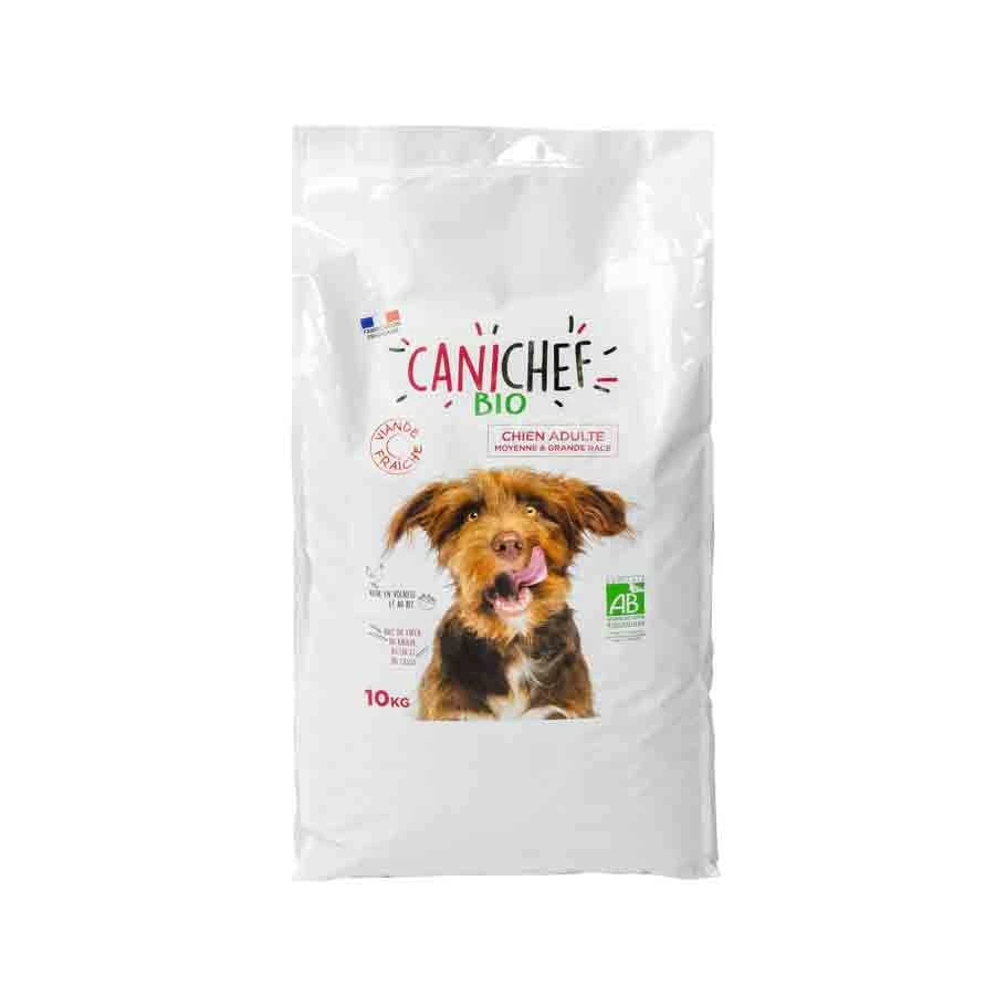 Canichef Croquettes BIO Chien Grande Race 10 Kg