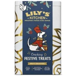 Lily's Kitchen Lily's Kitchen Boite Métal Friandises Noël Pour Chien 300 G