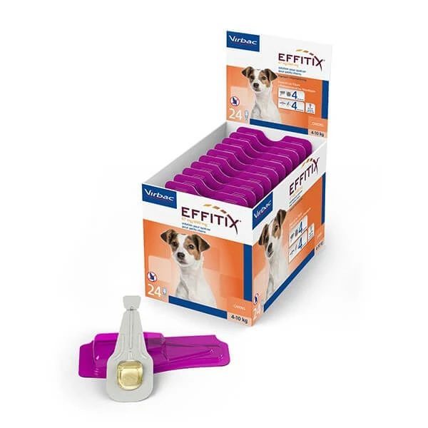 Effitix Spot On Petit Chien 4 - 10 Kg 4 Pipettes - Image 2