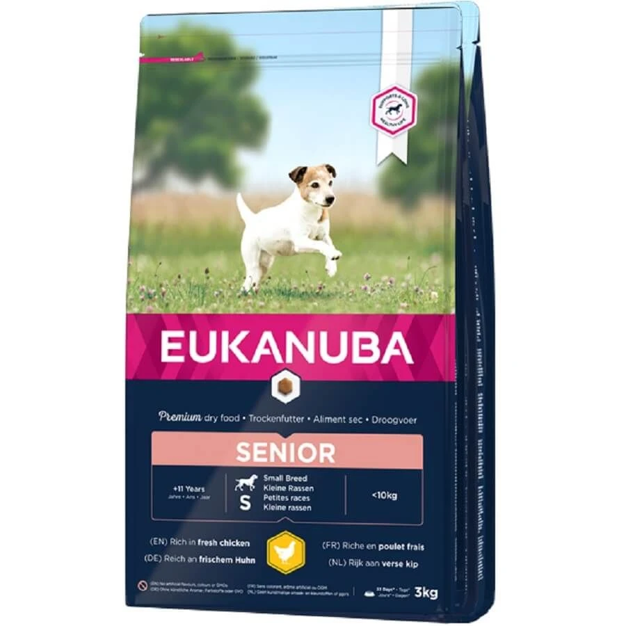 Eukanuba Chien Caring Senior Petite Race 3 Kg