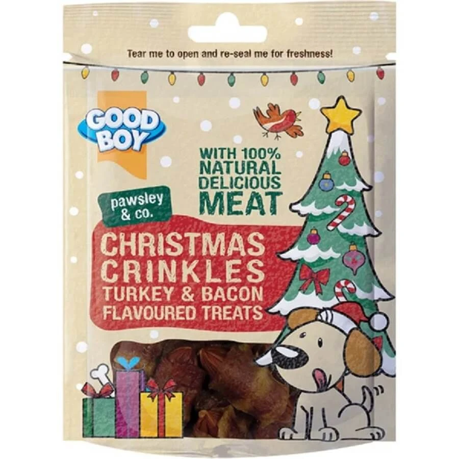 Good Boy Christmas Crinkles 60 G