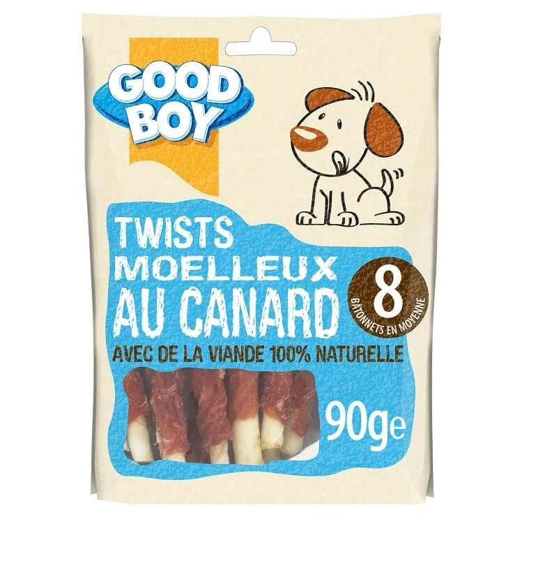 Good Boy Twists Au Canard 90 Grs