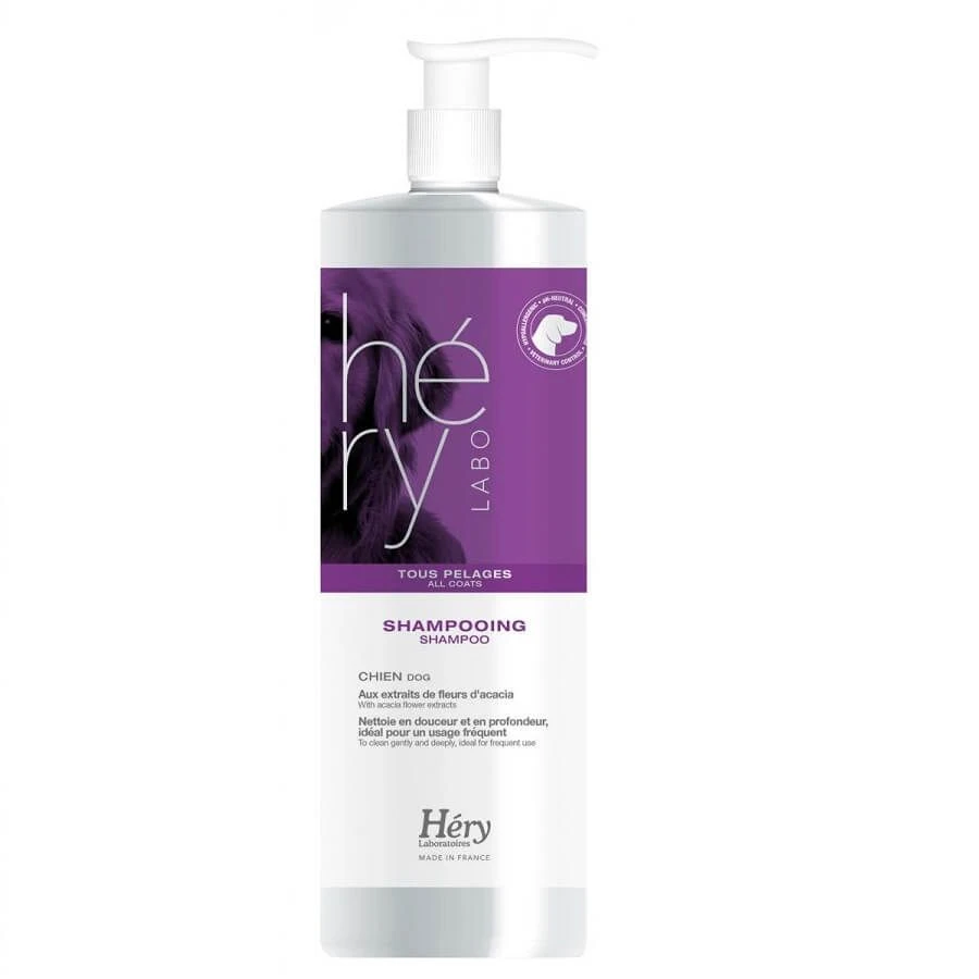 Héry Labo Shampoing Tous Pelages Chien 1 L