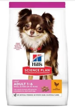 Hill's Science Plan Hill's Science Plan Canine Adult Light Small & Mini Poulet 6 Kg