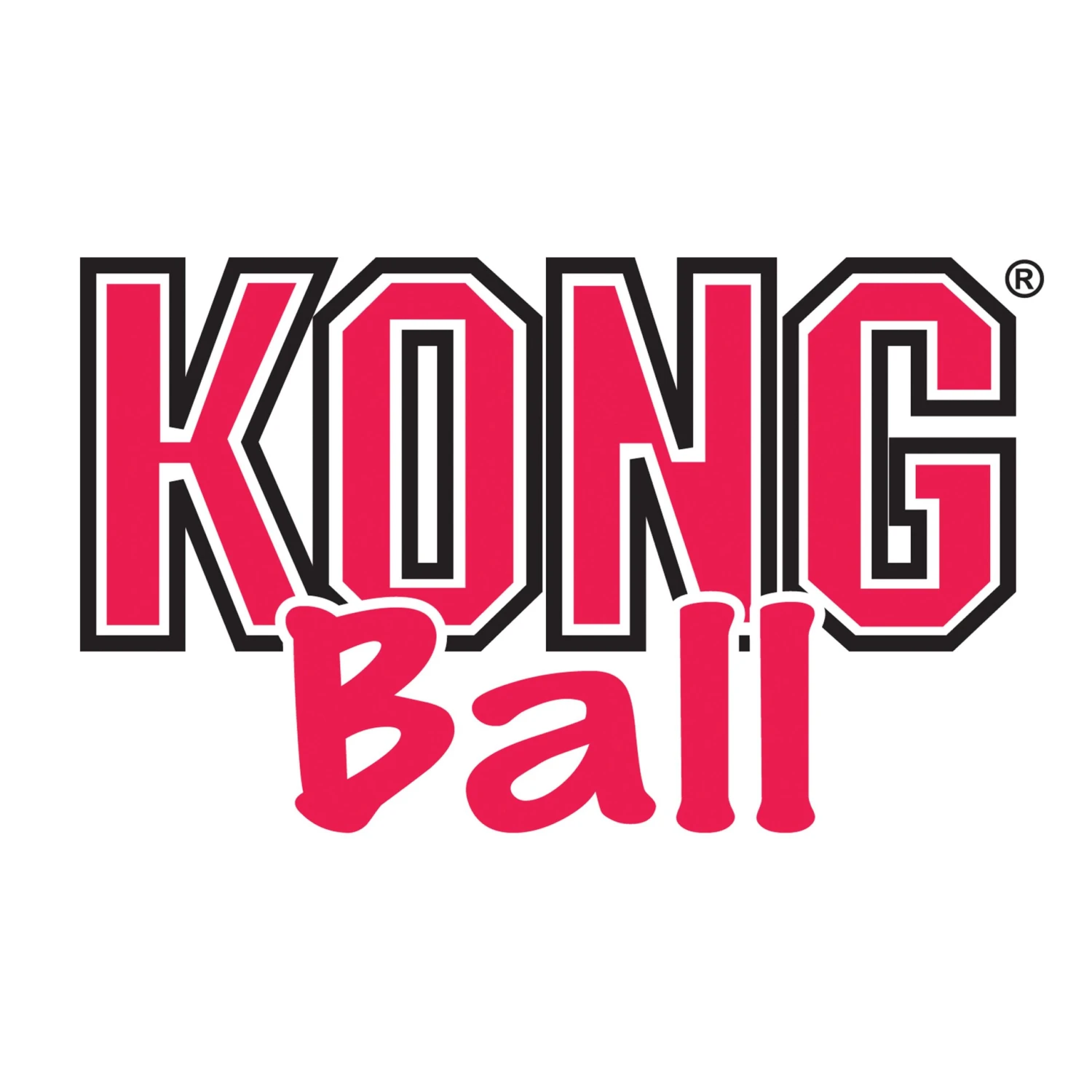 KONG Ball Rouge Medium Et Large - Image 3