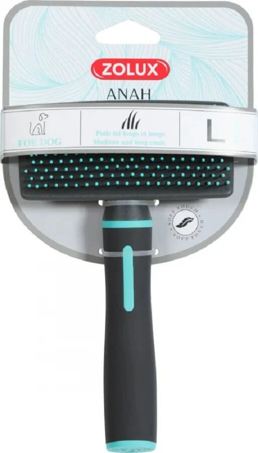 Zolux Anah Brosse Slicker Doux Pour Chien L