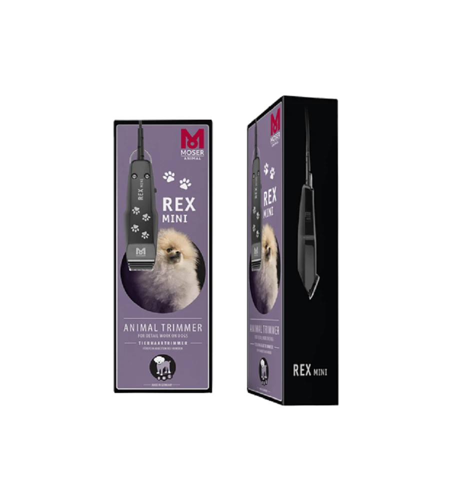 Moser Tondeuse Rex Mini Noir Pour Chien - Image 4