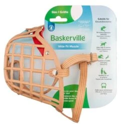 Muselière Baskerville Muzzle Beige T9