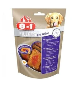 8in1 Fillets Pro Active Pour Chien 80 G