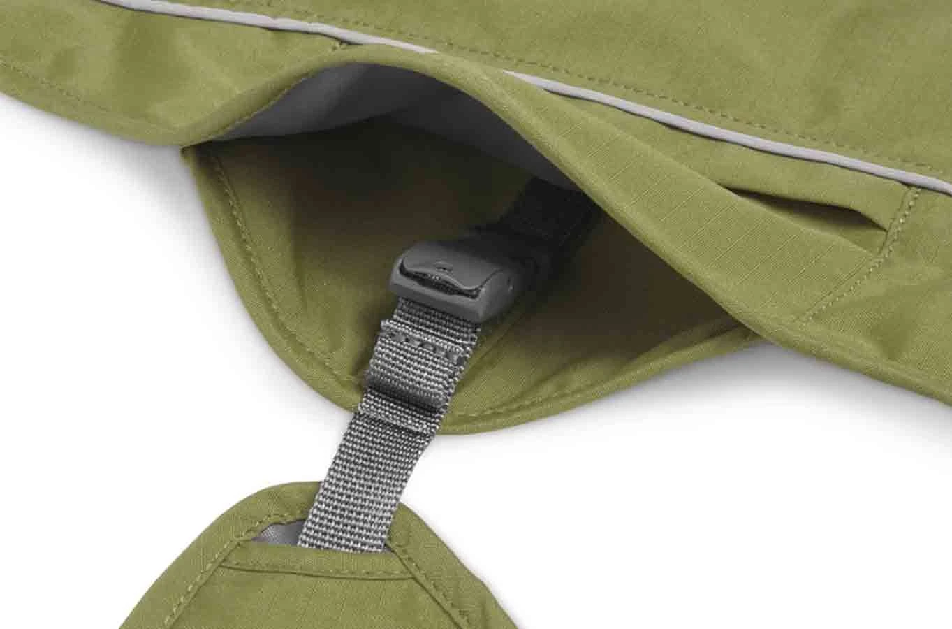 Ruffwear Overcoat Fuse Harness Jacket Vert M - Destockage - Image 6