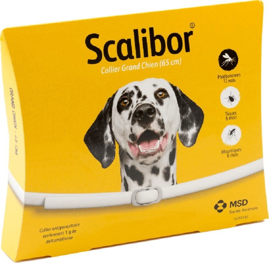 Scalibor Collier Antiparasitaire Grand Chien 65 Cm