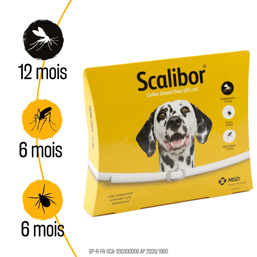 Scalibor Collier Antiparasitaire Grand Chien 65 Cm - Image 2