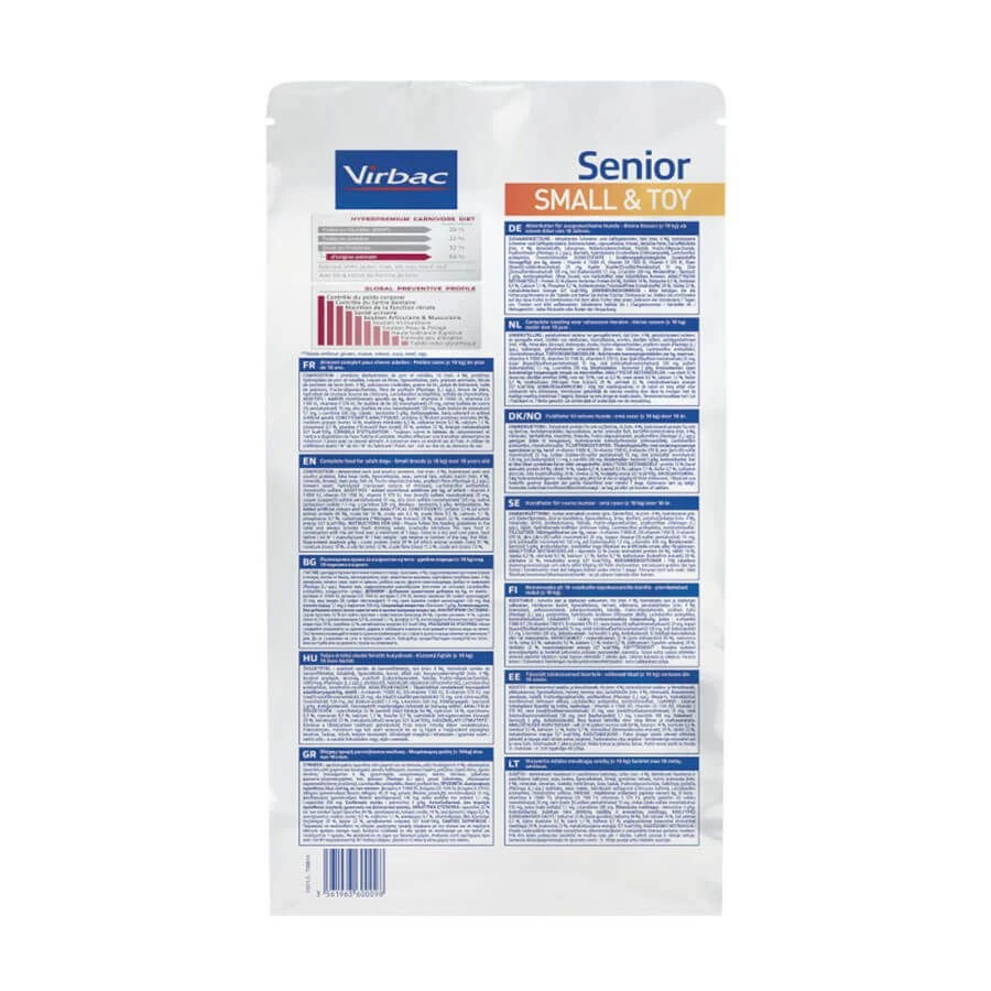 Virbac Veterinary HPM Senior Small & Toy Dog 1.5 Kg - Image 2