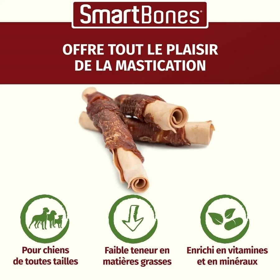 Smartbones Sticks Mini Wrap Au Poulet Pour Chien 5 Pcs - Image 4