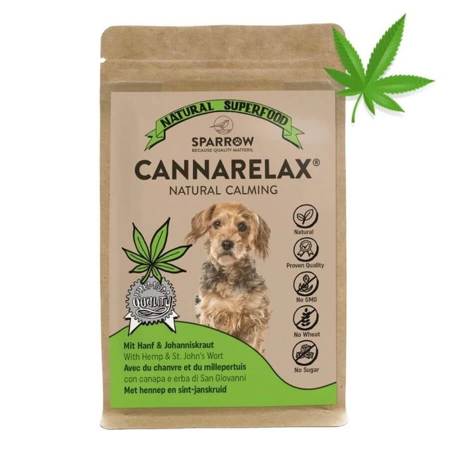 Sparrow Mélange D'Herbes CannaRelax Chien 100 G