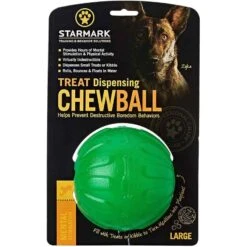 Starmark Jouet Treat Dispensing Chew Ball Ø 10 Cm L