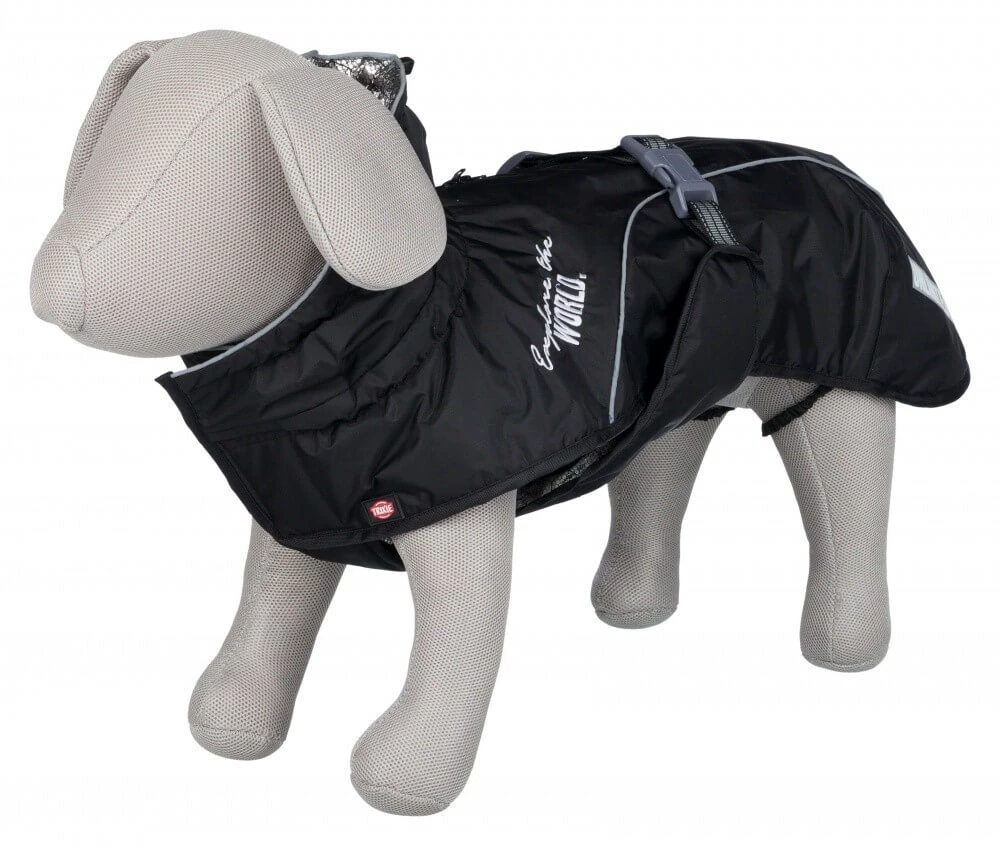 Trixie Manteau D'hiver Explore L 62 Cm Noir - Destockage
