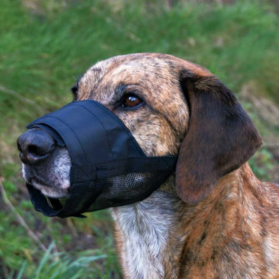 Trixie Muselière Avec Partie Maillée Noir M - Image 2