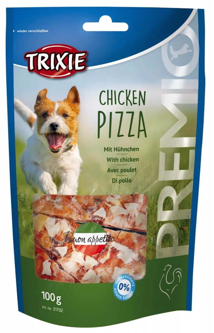 Trixie Premio Chicken Pizza Friandises Chien 100 G