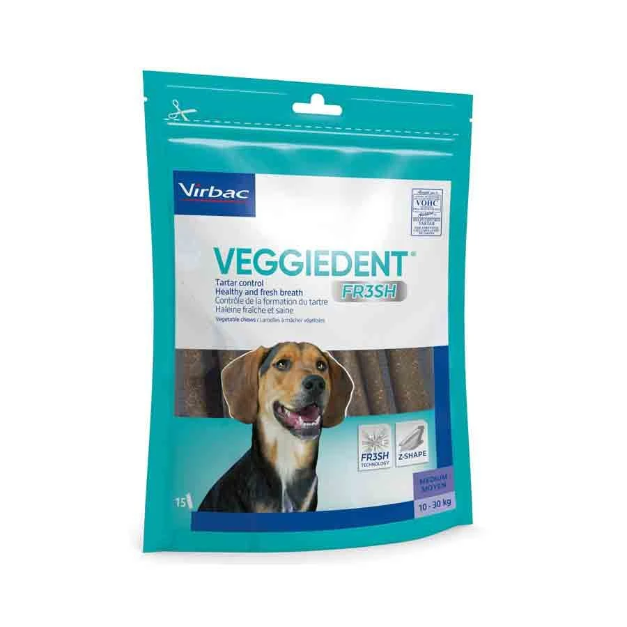 Veggiedent FRESH M Lamelles Dentaires Chien - Image 2