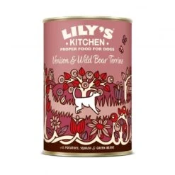 Lily's Kitchen Lily's Kitchen Terrine Chevreuil Et Sanglier Sans Céréales Chien 6 X 400 G