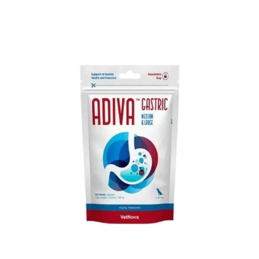 VetNova Adiva Gastric Chien M & L 30 Chews
